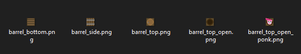 Barrel Texture Files